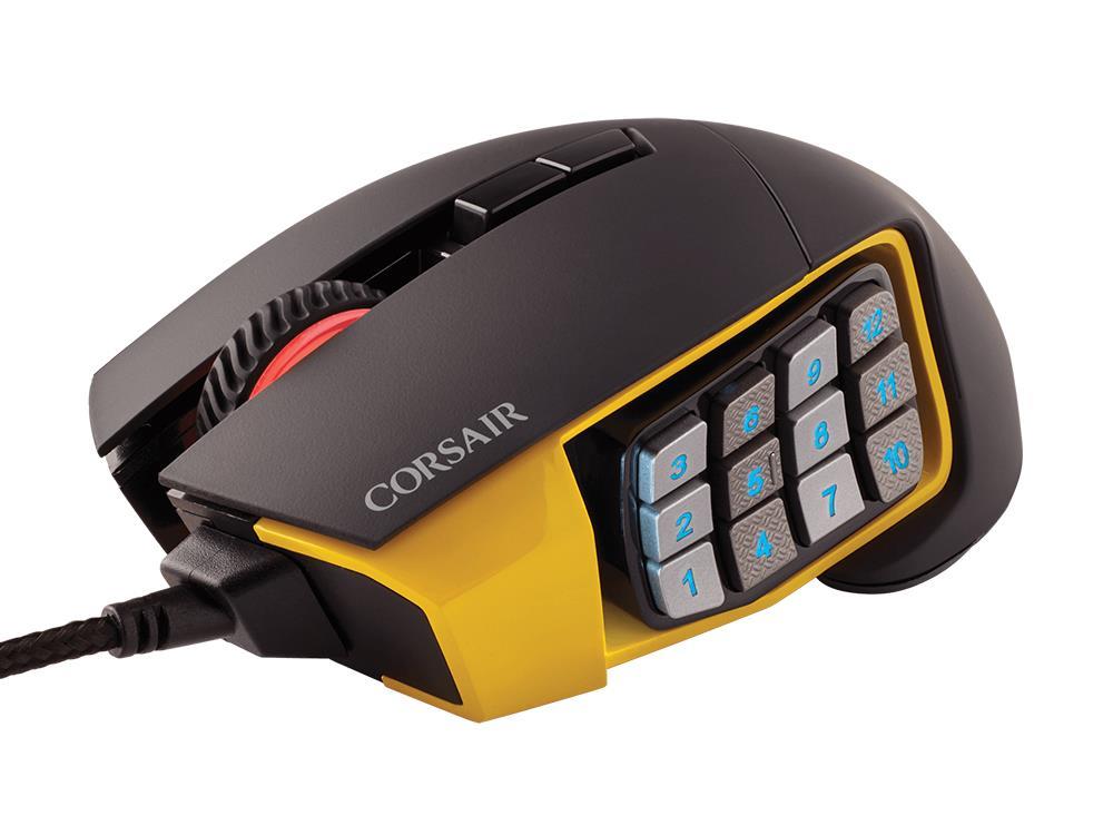 Corsair Scimitar Pro RGB Optical MOBA Gaming Mouse CH9304011AP