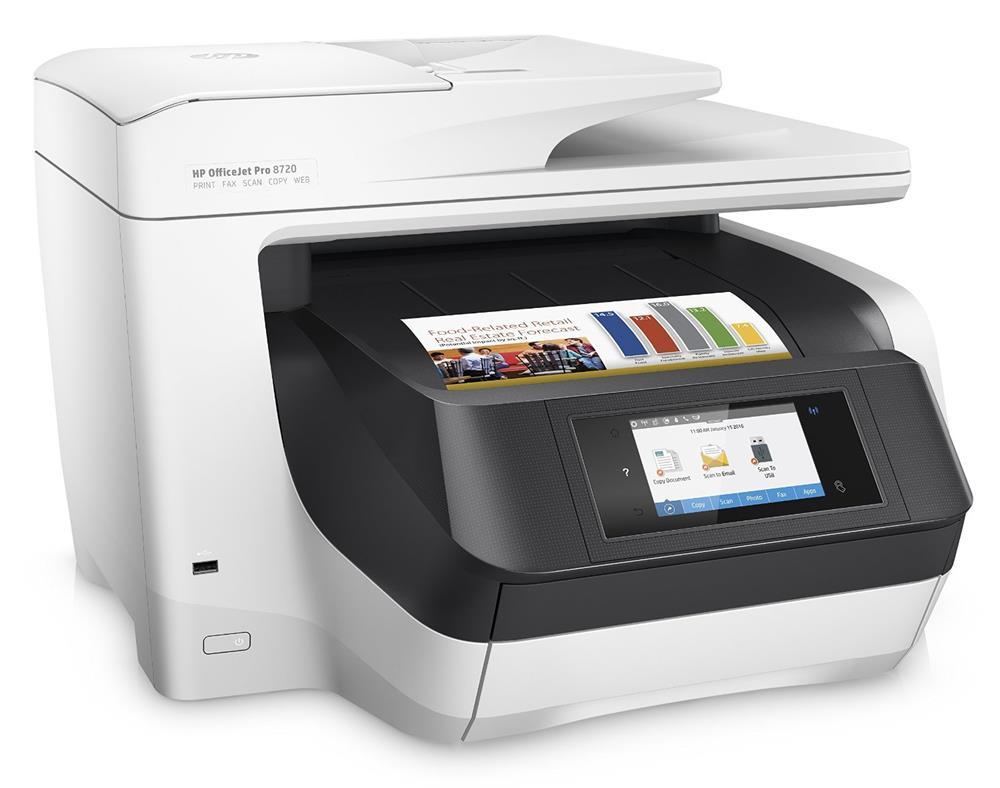 HP Officejet Pro 8720 Inkjet Multifunction Printer D9L19A shopping