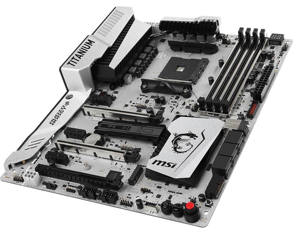 MSI X370 Xpower Gaming Titanium AM4 ATXMotherboard X370XPOWERGAMING