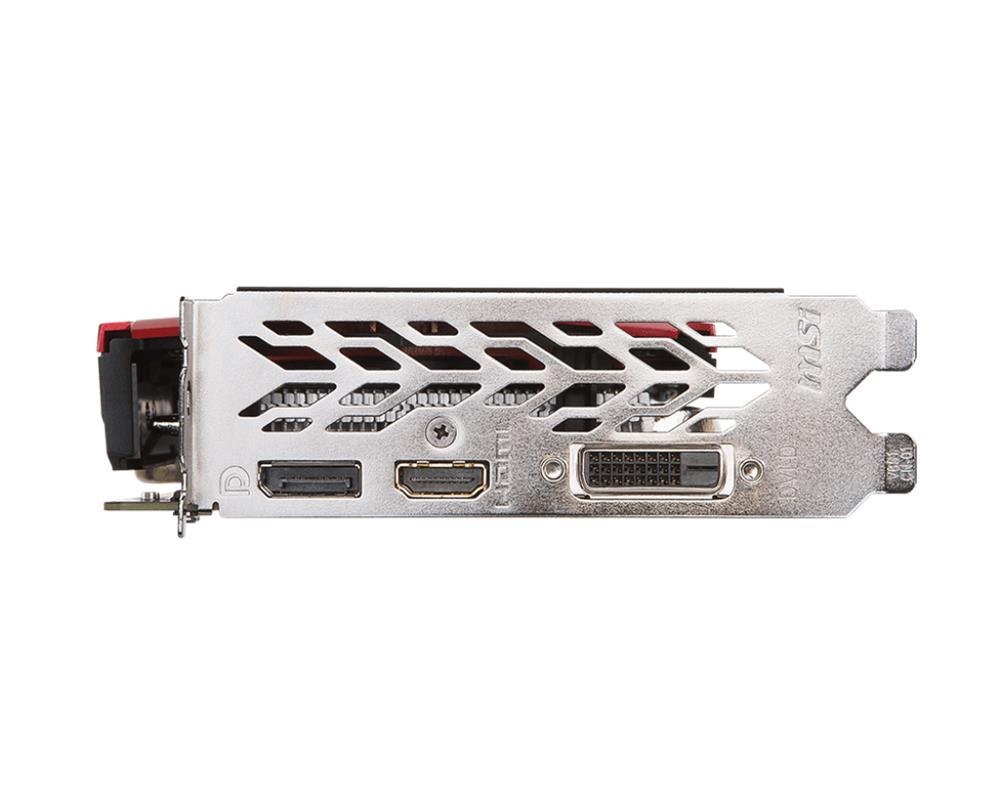 MSI GeForce GTX1050 TI Gaming X 4G Graphics Card GTX1050TI-GAMING-X4G ...