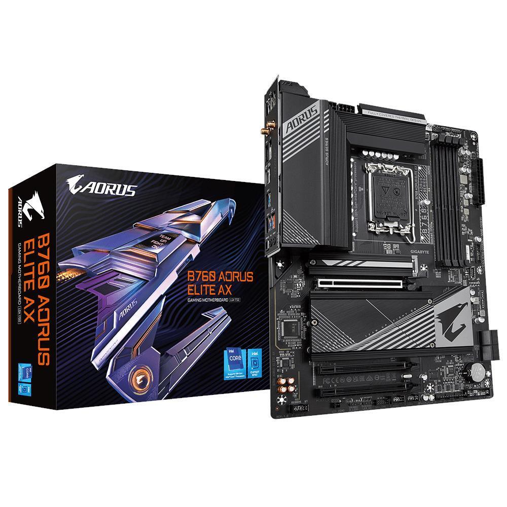 Gigabyte B760 AORUS ELITE AX Intel LGA 1700 WiFi 6 B760AORUSELITEAX