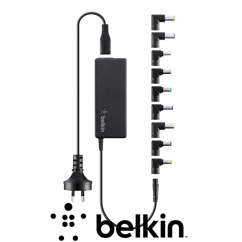 Belkin 65W Universal Laptop Power Supply USB Port F5L134AU65W