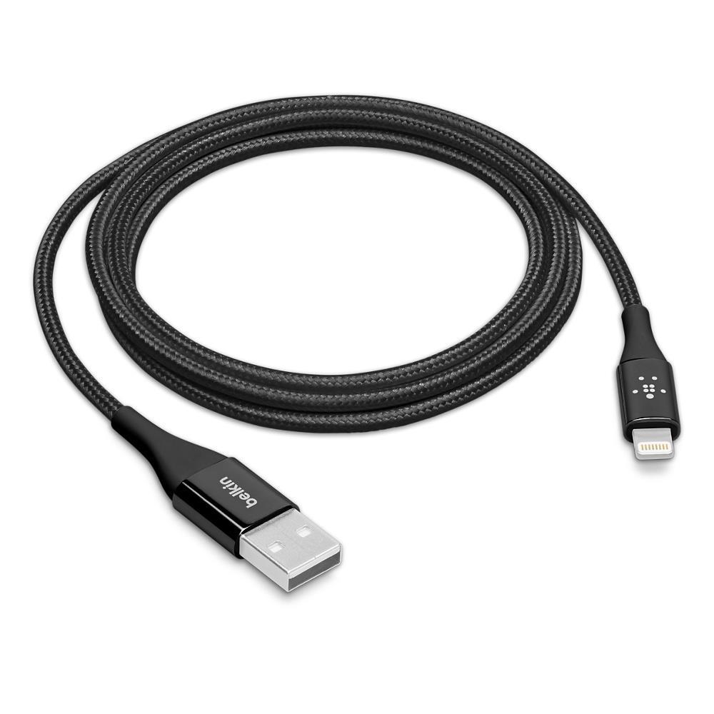 Belkin Mixit DuraTek Lightning to USB Cable Black F8J207BT04BLK