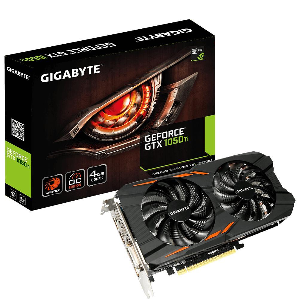 Gigabyte GTX 1050 Ti WindForce OC 4GB Video Card GVN105TWF2OC4GD shopping express online Gigabyte GTX 1050 Ti WindForce OC 4GB Video Card GVN105TWF2OC4GD shopping express online