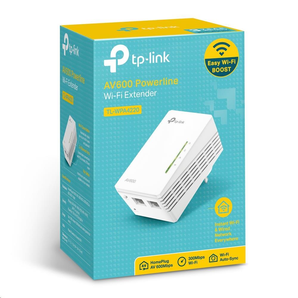 TP Link TL WPA4220 AV600 Powerline Wi Fi Extender TL WPA4220 Shopping