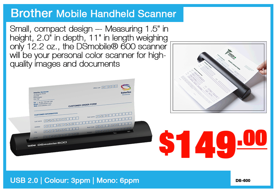 Brother DS-600 Scanner