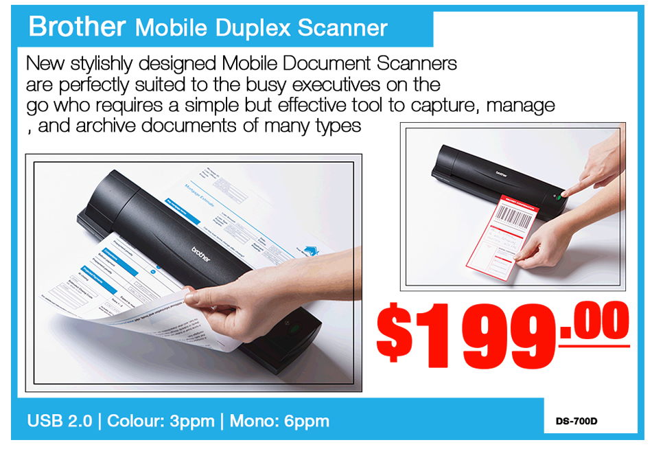 Brother DS-700D Scanner
