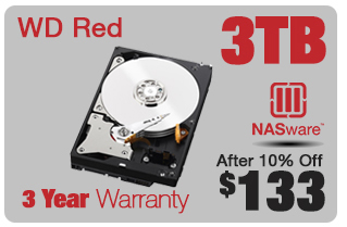 WD 3TB RED DRIVE
