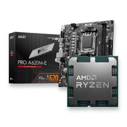 Bundle -- AMD Ryzen 5 7500F CPU + MSI PRO A620M-E AMD AM5 mATX Motherboard DDR5