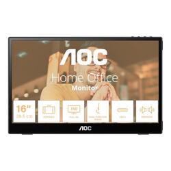 AOC 16T3E 15.6" 1080p IPS USB Type-C Monitor