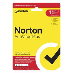 Norton AntiVirus Plus One Year Subscription Digital Key
