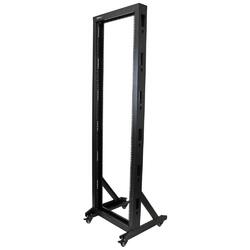 StarTech 42U 2-Post Server Rack with Casters