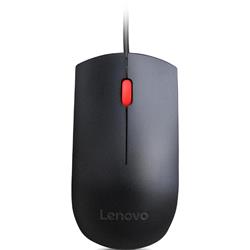 Lenovo Essential Ambidextrous Wired USB Optical Mouse