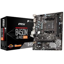 MSI B450M-A PRO MAX AMD AM4 mATX Motherboard