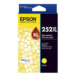 Epson 252XL High Capacity Yellow Ink Cartridge