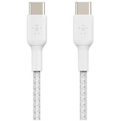 Belkin Boost Charge USB-C to USB-C White Braided Cable