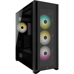 Corsair iCUE 7000X RGB LED Tempered Glass Black Full Tower PC Case