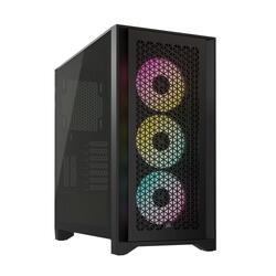 Corsair iCUE 4000D AIRFLOW RGB LED Tempered Glass Black Mid Tower PC Case