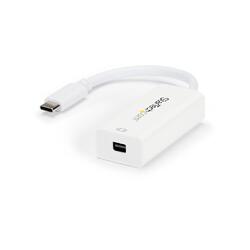 StarTech USB-C to Mini DisplayPort Adapter M/F 4K 60Hz White