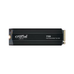 Crucial T705 Heatsink 4TB 14100MB/s PCIe Gen 5 NVMe M.2 (2280) SSD