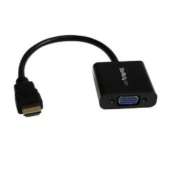 StarTech HDMI to VGA Adapter Converter Cable M/F Black