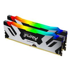 Kingston FURY Renegade 32GB (2x16GB) 8000Mhz CL38 XMP RGB LED White DDR5 Desktop RAM Memory Kit