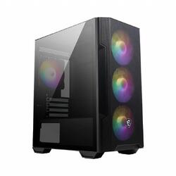 MSI MAG FORGE M100R ARGB LED Tempered Glass Black Mid Tower PC Case