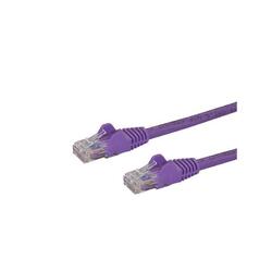 StarTech CAT6 2m Purple Snagless RJ45 Ethernet Cable 650MHz 100W PoE