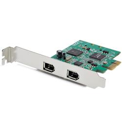 StarTech 2 Port PCI Express FireWire 1394a Adapter Card