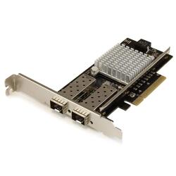 StarTech 2-Port 10G Fiber PCIe Intel Chip Network Card with Open SFP+