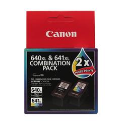 Canon PG640XLCL641XL Black and Colour Combo Pack