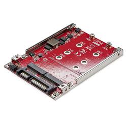 StarTech Dual-Slot M.2 Drive to SATA Adapter for 2.5" Drive Bay