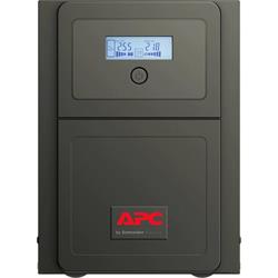 APC Easy UPS Tower SMV 1000VA 700W LCD ICE C13 6 Outlets UPS