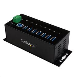 StarTech 7-Port Industrial USB 3.0 Hub with ESD and 350W Surge Protection