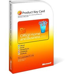 Microsoft Office Home & Business 2010 Product Key Card (PKC) T5D-00295