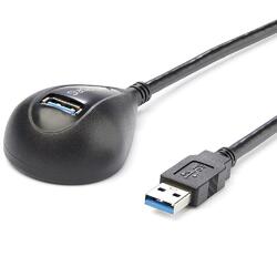 StarTech 1.5m Black Desktop SuperSpeed USB 3.0 Extension Cable