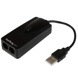 StarTech 2-Port External USB to RJ-11 Data/Fax Modem