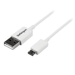 StarTech 0.5m White USB-A to Micro-B Cable
