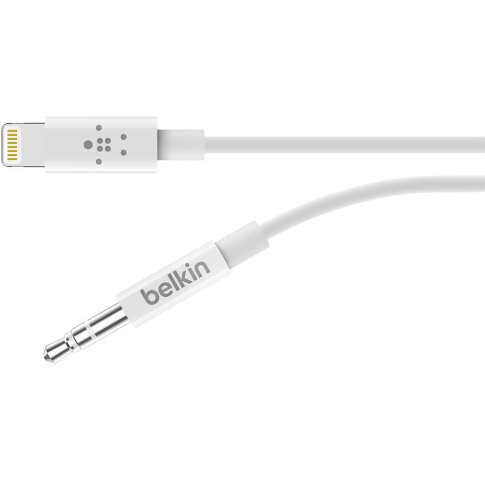 Belkin 3.5 mm Audio Male to Lightning Connector Ma ...