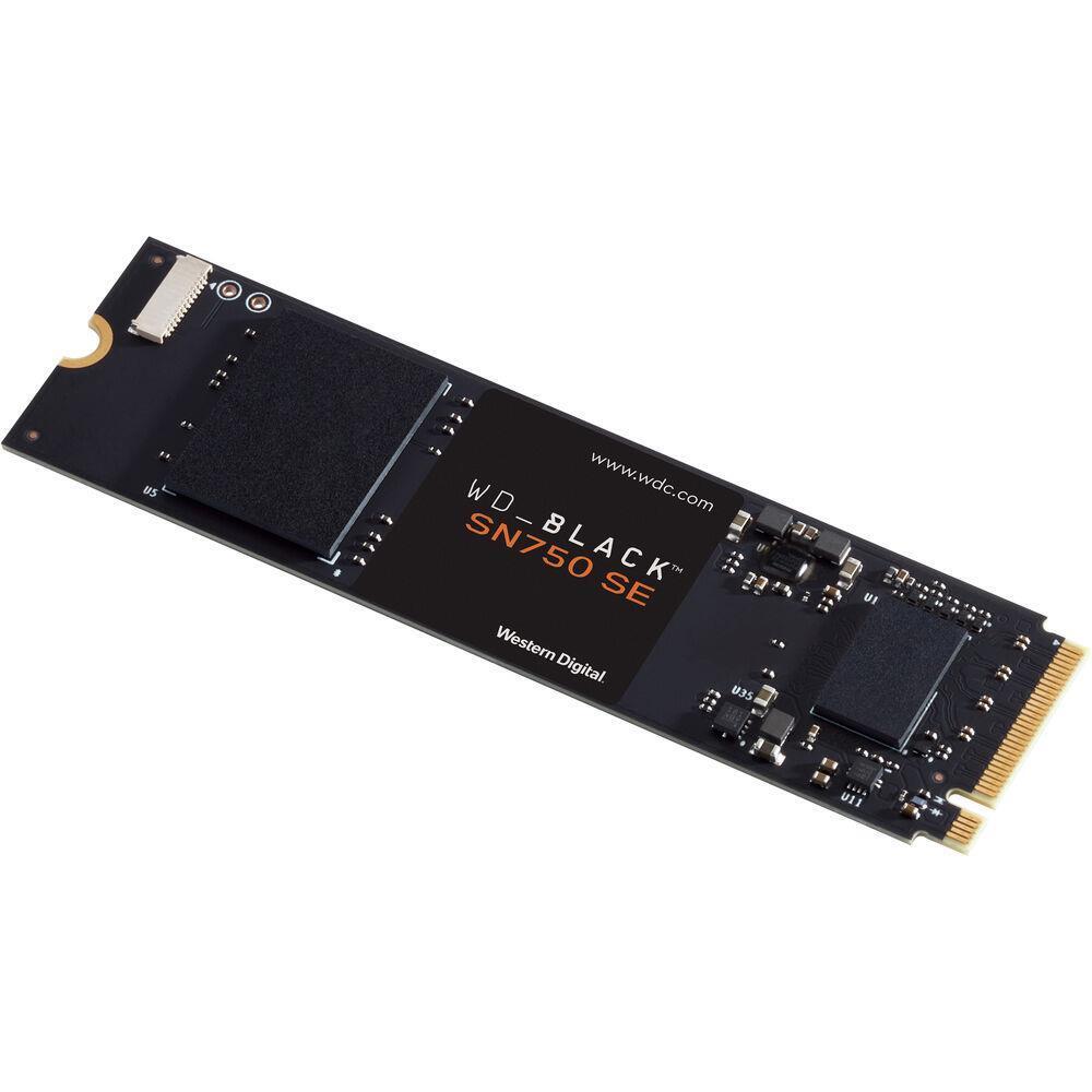 WD Black SN750 SE 500GB 3600MB s PCIe Gen 4 NVMe M WDS500G1B0E