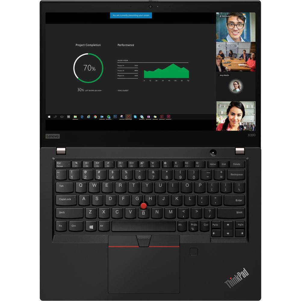 Lenovo Thinkpad X390 I5 8365U - 13,3" FHD, 256GB SSD, 8GB RAM, Windows 11 Pro