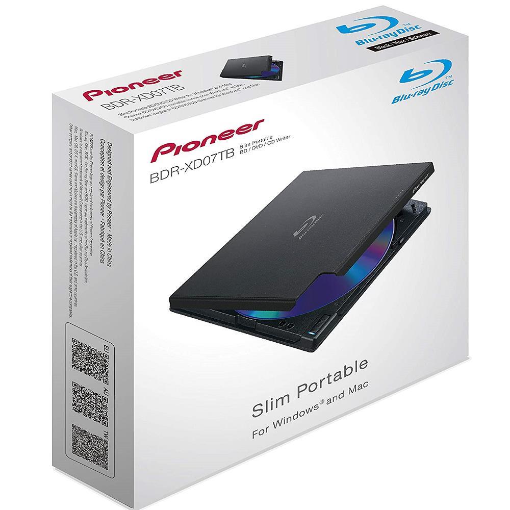 Pioneer BDRXD07TB 6x Slim USB 3.0 External BluRa BDRXD07TB