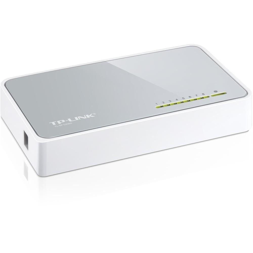 Izar Compra bandera nacional TP-Link 8-Port 10/100Mbps Desktop White Switch TL-SF1008D | shopping  express online