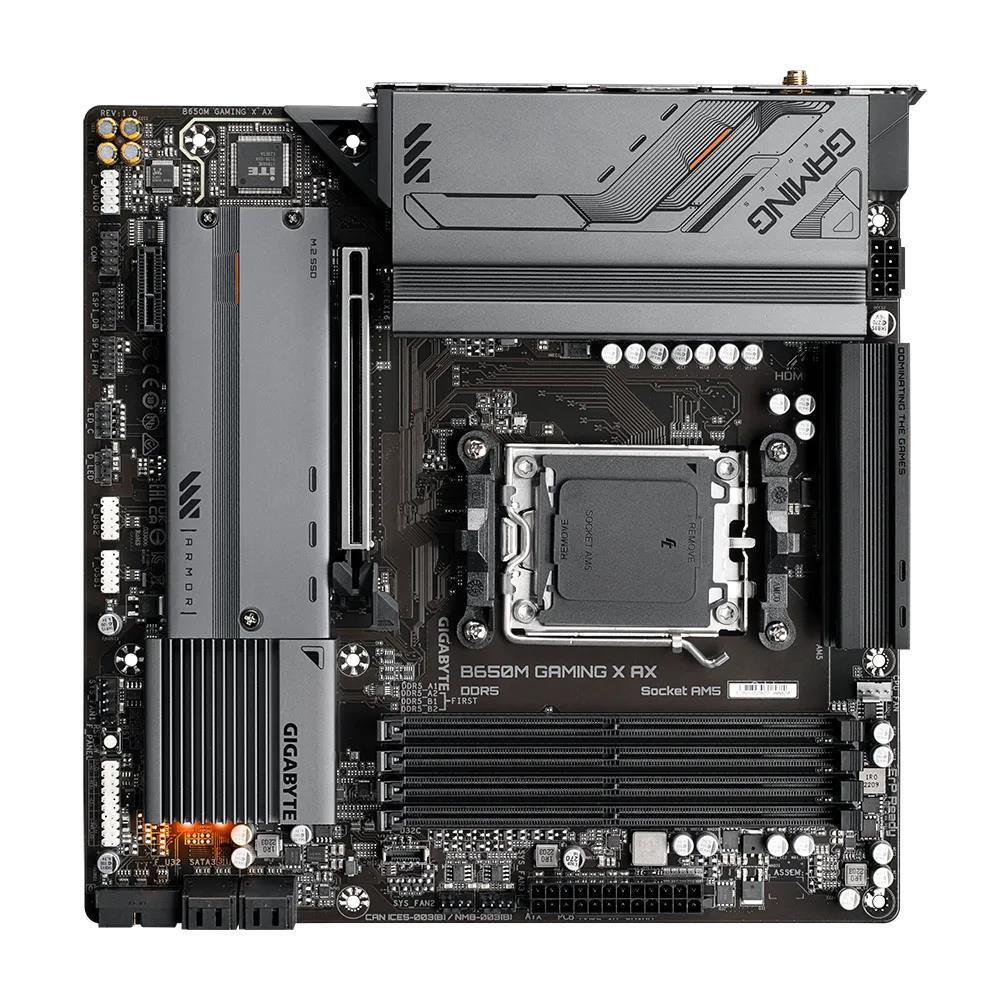 Gigabyte B650M GAMING X AX DDR5 AMD AM5 WiFi 6E mA GAB650MGAMINGXAX