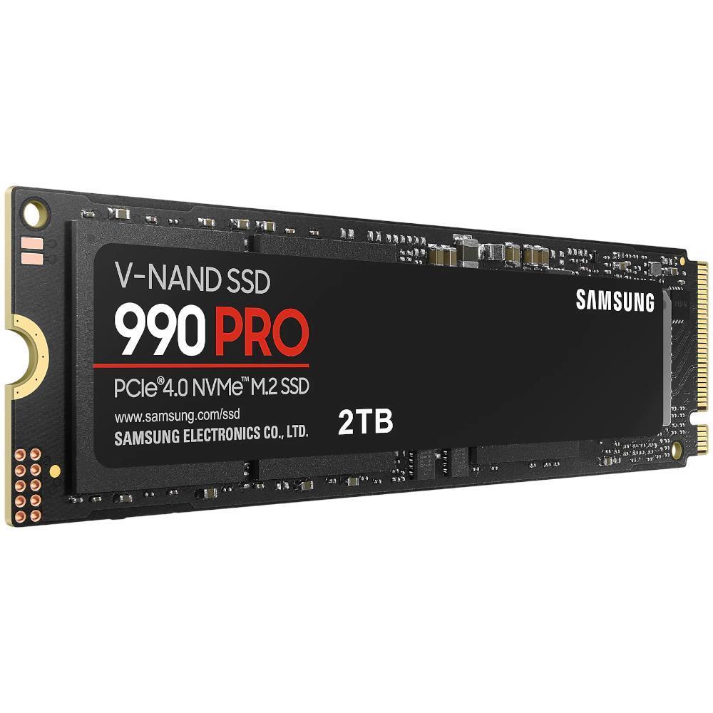 Samsung 990 PRO 2TB 7450MB/s PCIe Gen 4 NVMe M.2 ( MZ-V9P2T0BW ...