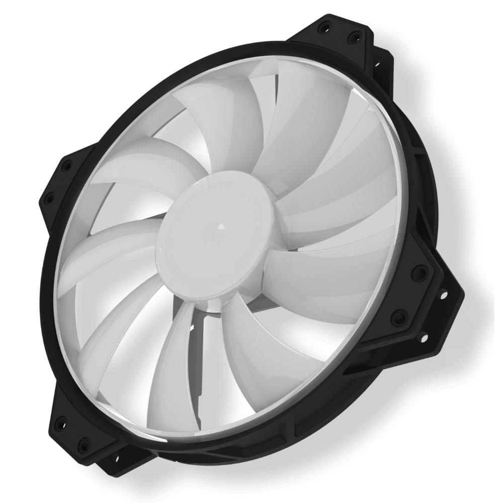Cooler Master MasterFan MF200R RGB 200mm Case Fan R4-200R-08FC-R1