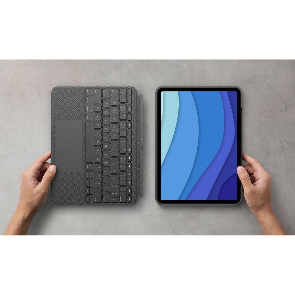 Logitech Combo Touch Backlit keyboard case with tr 920010150