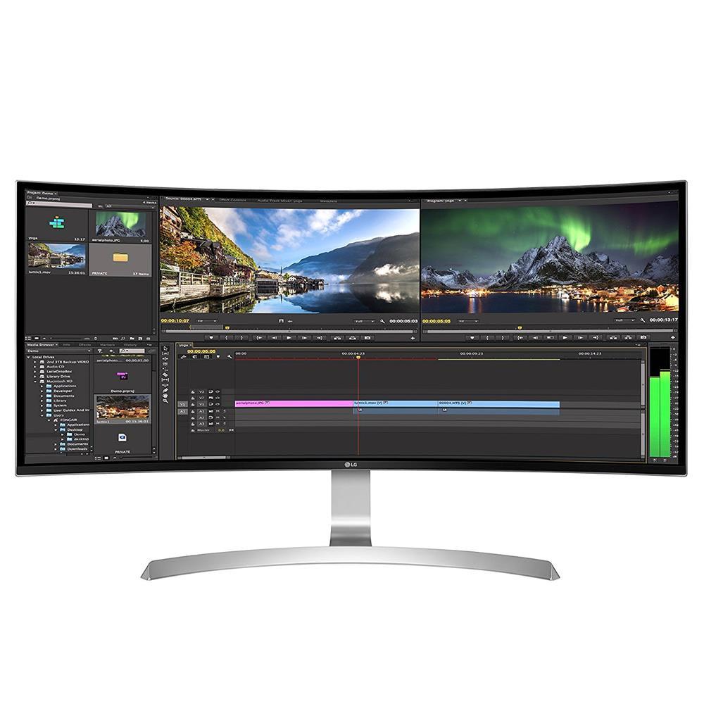 LG 34UC99 34" UWQHD IPS Curved LED Monitor 34UC99-W ...