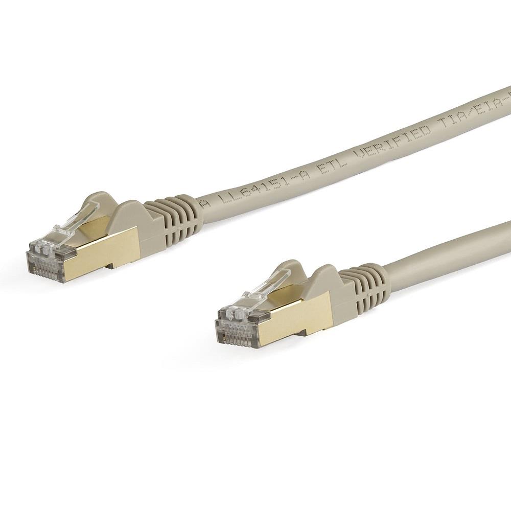 StarTech CAT6a 7m Grey Snagless RJ45 Ethernet Cable