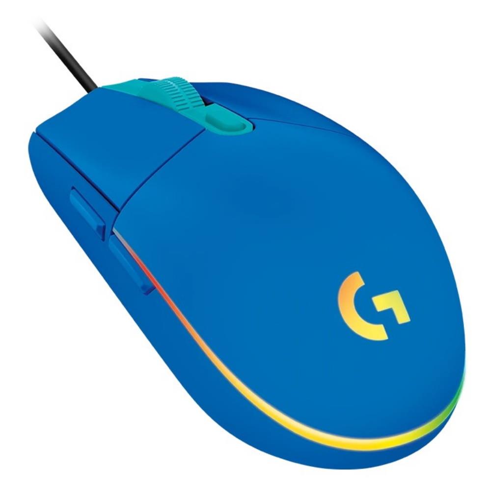 Logitech G203 LIGHTSYNC RGB LED Optical Blue Gaming Mouse